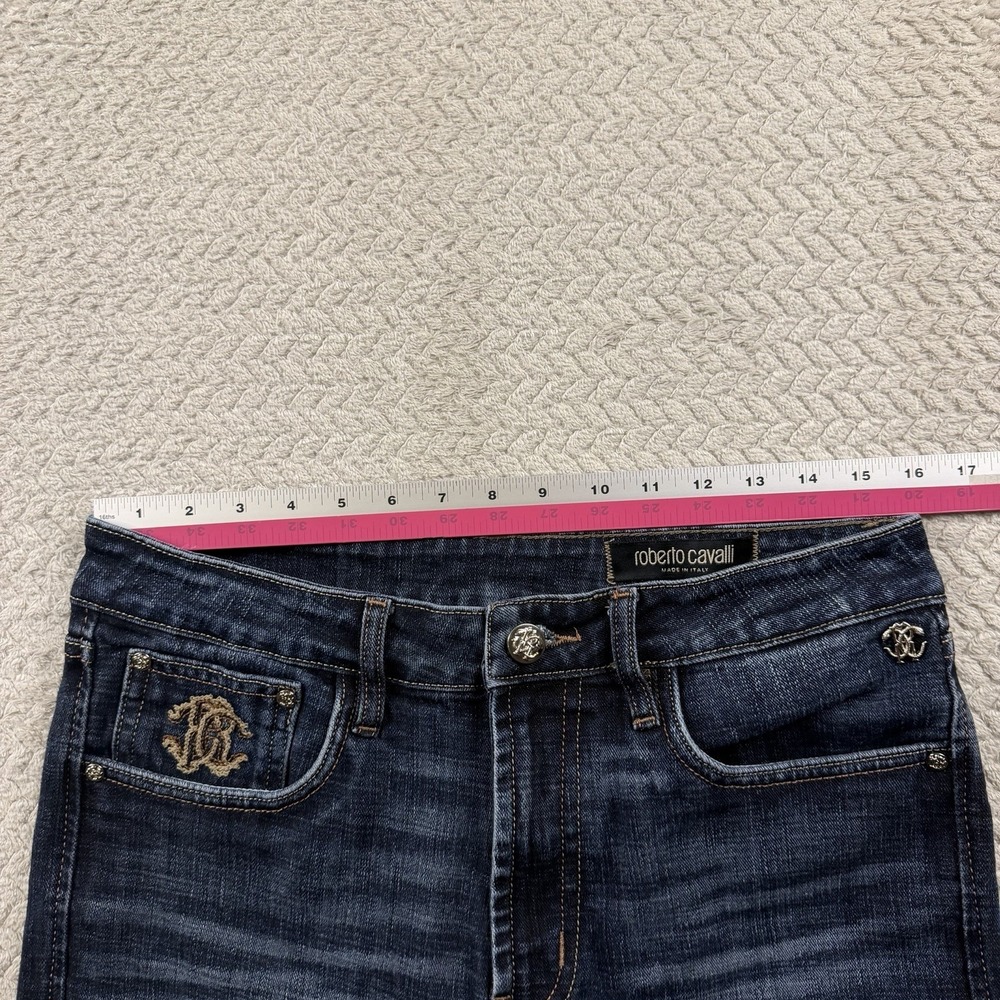 Roberto Cavalli Firenze Jeans Men's 32x24 (hemmed) Luxury denim Made in Italy - Picture 10 of 16